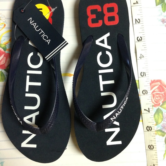 Nautica Kids Dark Blue 'Hatcher 10' Flip Flop - Picture 2 of 8